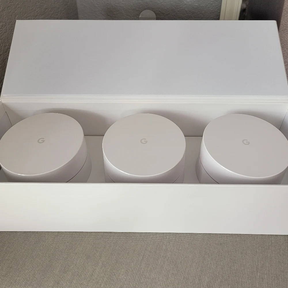 NIB! Google Home Wifi - 3 Routers